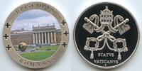 Vatikan Medaille Color GY075 - Kirche Episcopus Romanus - Der Bischof von Rom - Farbauflage -