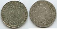 Österreich Kaiserreich 20 Kreuzer Silber M#3001 - Franz II. 1792-1835 -