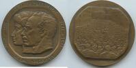 Russland UdSSR Sowjetunion CCCP Große Bronzemedaille GN1315 - Auf den 100. Geburtstag von Karl Liebknecht und Rosa Luxemburg -