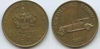 Deutschland Württemberg Biermarke Wertmarke Medaille G13131 - Brauerei Stegmaier Mutlangen - Mutlanger Bier - Cadillac Town 1931 -