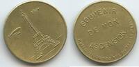 Frankreich Paris France Alte Medaille Souvenir Token G15290 - Eiffelturm La Tour Eiffel - Luftschiff, Flugzeug -