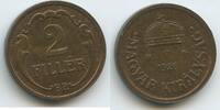 Ungarn Magyar Királyság 2 Filler G2287 - Admiral Miklos Horty Hungary -