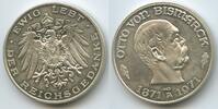 Silbermedaille 1971 Deutsches Reich - Deutschland M#7292 - Ewig lebt der Reichsgedanke Otto von Bismarck 1871-1971 Fast Unzirkuliert