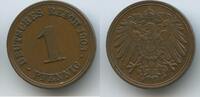 Deutsches Reich 1 Pfennig G10503 - Wilhelm II. 1888-1918 Germany Empire -