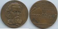 Russland UdSSR Sowjetunion CCCP Große Bronzemedaille GN1335 - Modest Mussorgsky 1839–1881 Komponist -