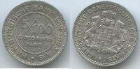 Deutsches Reich Hamburg 5/100 Verrechnungsmarke T130 - Hamburgische Bank A.G. Germany Hamburg -