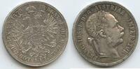 Österreich Kaiserreich 1 Florin (Fl, Gulden) Silber M#8315 - Kaiser Franz Joseph. 1848-1916 Austria -