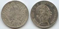 Österreich Kaiserreich 1 Florin (Fl, Gulden) Silber M#8318 - Austria Kaiser Franz Joseph I. -