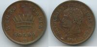 Italien-Königreich (unter Napoleon) 1 Soldo G2890 - Napoleon I. 1804-1814 SEHR RAR Italy Napoleonic Kingdom -