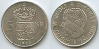 Schweden 5 Kronur Silber M#5750 - Gustav VI. Adolf 1950-1973 Sweden -