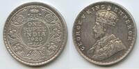 Indien Britisch One Rupee Silber H0548 - British India King George V. 1910-1936 -