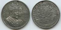 Medaille Krönung 1902 Großbritannien Great Britain United Kingdom GY196 - Krönung von Edward VII. und Alexandra - Stoke Newington Sehr schön, gel...