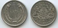 Lettland 1 Lats G8434 - Horseshoe, Hufeisen Latvia Republic -