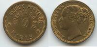 Frankreich - Großbritannien United Kingdom Werbemarke, Jeton, Token G10628 - Bijoux Porte Or - Reine Victoria Queen Victoria 1837-1901 -