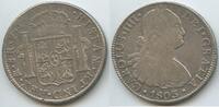 Mexiko 8 Reales Silber M#5590 - Carlos IV. 1788-1808 Mexico City -
