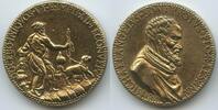 Italien Medaille Souvenier Token PA333 - Auf Michelangelos 88.Geburtstag 1563 von Leone Leoni -