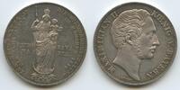Bayern Königreich München 1 Doppelgulden Silber S0192 - Maximilian II. Joseph 1848-1864 Madonna Bavaria -