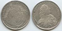 Bistum Würzburg 1 Taler Silber (Konventionstaler) GB1206 - Adam Friedrich von Seinsheim 1755-1779 -