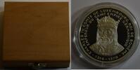 Luxemburg 20 Ecu Silber Medaille GN1611 - 40 Years European Parliament - Charles IV. Luxembourg -