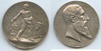 Belgien Königreich Silbermedaille GX712 - St.Sarlabot Brüssel Leopold II. Roi des Belges -