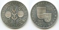 Österreich Silbermedaille Schützenmedaille M223 - 9. Österr. Bundesschiessen in Innsbruck - 600 Jahre Tirol Österreich -