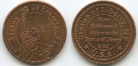 Vereinigten Staaten von Amerika USA Medaille GY505 - Freiheitsstatue Statue of Liberty & Ellis Island NY USA -