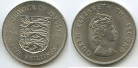 Bailiwick of Jersey 5 Shillings (Five Shilling) GS978 - Norman Conquest Elizabeth II. -