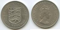 Bailiwick of Jersey 5 Shillings (Five Shilling) GS951 - Norman Conquest Elizabeth II. -