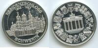 Deutschland Bundesrepublik Mecklenburg-Schwerin Medaille GY1219 - Residenzschloss Schwerin 1843-1857 -
