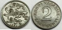 Estland 2 Senti G8417 - Eesti Vabariik Estonia -