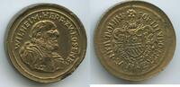 RDR Österreich Böhmen Medaille Souvenir Token nd. GY005 - Wilhelm von Rosenberg - Oberster Burggraf von Böhmen Ø 5,8 mm EF