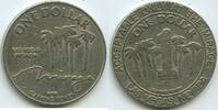 Vereinigten Staaten von Amerika 1 Dollar Gaming Token GY752 - Mirage Casino Las Vegas Nevada USA -