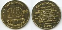 Deutschland Bundesrepublik Wertmarke Jeton Token T637 - Intersport Einkaufstaler 10,00 € -
