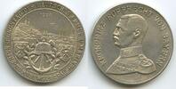 Deutsches Reich Weimar Bayern Bronzemedaille versilbert GX918 - Nürnberg Kronprinz Rupprecht Erinnerungstag der Armee & Marine -