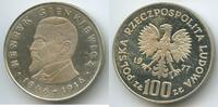Polen Volksrepublik 100 Zlotych (100 Zloty) Silber H0909 - Henryk Sienkiewicz Poland -