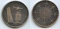 Schweiz Eidgenossenschaft Silbermedaille GB1410 - Flughafen Basel Mulhouse Eröffnung 12.März 1970 Switzerland -