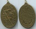 Deutsches Reich Kaiserreich Gedenkmedaille 1.Weltkrieg Bronzeguß GX386 - Kyffhäuserbund-Medaille - Blank die Wehr-rein die Ehr -