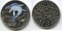 Österreich 3 Euro Dinosaurier GS050 - Mosasaurus Dinosaur Glow in the Dark Color Austria -