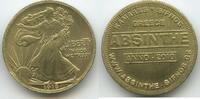 Griechenland - USA Werbemedaille Wertmarke GY877 - Greece Absinthe Kamares Sifnos Anno Liberty -