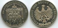 Deutschland Bundesrepublik Berlin Medaille GY369 - 200 Jahre Brandenburger Tor 1791-1991 Bismarck, Moltke, Roon -