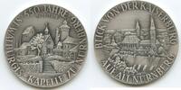 Deutschland Bundesrepublik Große Silbermedaille GX617 - St. Walburgis Kapelle zu Nürnberg 1428-1978 -