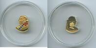 Cook Inseln - Cook Islands 25 Dollars Gold GS607c - Papst Benedikt XVI. SEHR RAR - Elisabeth II. 1952-2022 -