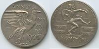 Deutsches Reich Weimar Bayern Silbermedaille Schützenmedaille PA499 - XV. Deutsches Bundesschiessen in München RAR - German Shooting Medal -