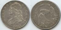 Vereinigten Staaten von Amerika 50 Cents (Half Dollar) Silber 1834 GB1191 - SEHR RAR Capped Bust Half Dollar USA EF, Patina