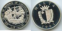 Malta 5 Liri (10 Ecus) G0438 - 430th Anniversary of the Defense of Europe -