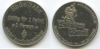 Deutschland Bundesrepublik Bayern Wertmarke Jeton Token 1 Fahrt 1 Person nd. T098 - Reisbach/Fellbach Rodelbahn Bayern Park EF