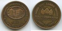 Bundesrepublik Deutschland Hessen Medaille GY913 - Frankfurt Am Main 100 Jahre Stadtsparkasse 1860-1960 Weltspartag -