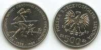 Polen Volksrepublik 500 Zlotych (500 Zloty) G8775 - Beginning of WWII 50th Anniversary Poland -