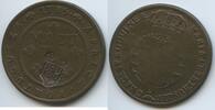 Angola Portugisisch Portuguese Colony 2 Macutas GS066 - Counterstamp on Macuta 1785 - Maria II.1834-1853 - SEHR RAR -
