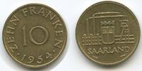 Saarland - Deutschland Frankreich 10 Franken G3632 - Saar Protectorate Germany - France -